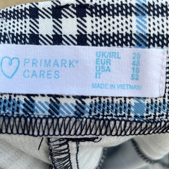 Primark checked trousers size 20 - Picture 5 of 6